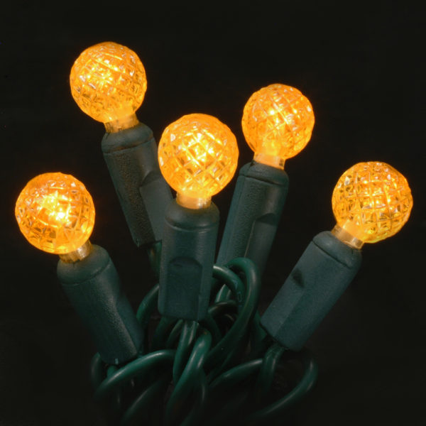 Orange G12 LED light string