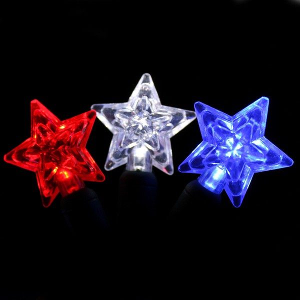 Star String Red White Blue | LED Lights Unlimited