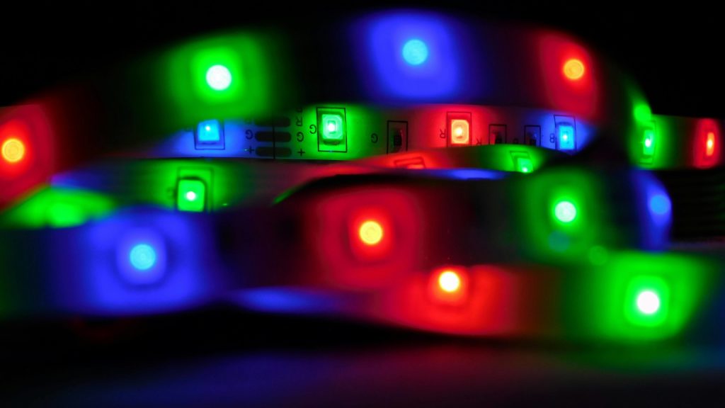 an-led-light-strip-with-a-variety-of-colors